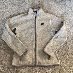 Patagonia Better Sweater jacket. Size small. Color- birch